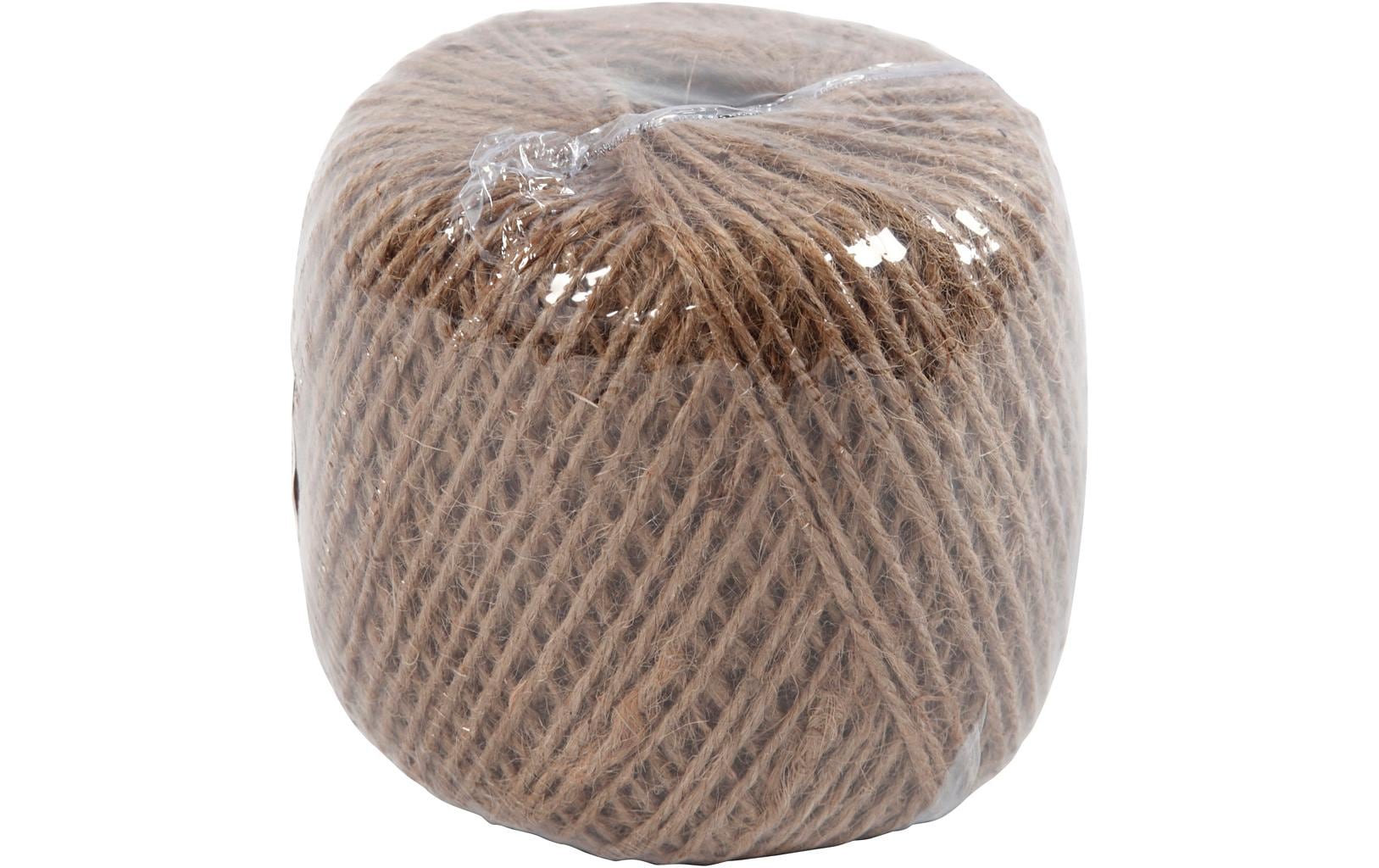 Creativ Company Kordel Ø 2 mm × 180 m, hellbraun