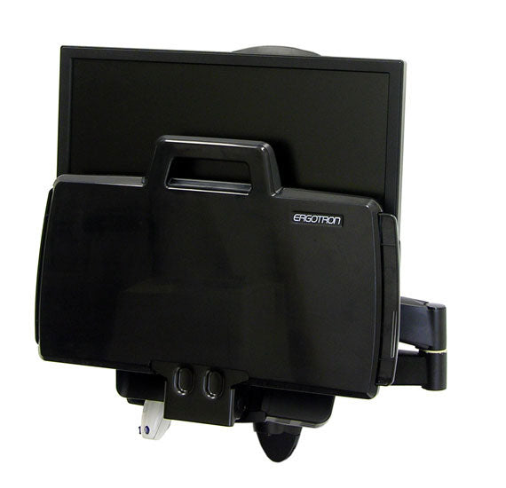 Ergotron 200 Serie Combo Arm – Monitorarm, schwarz strukturiert
