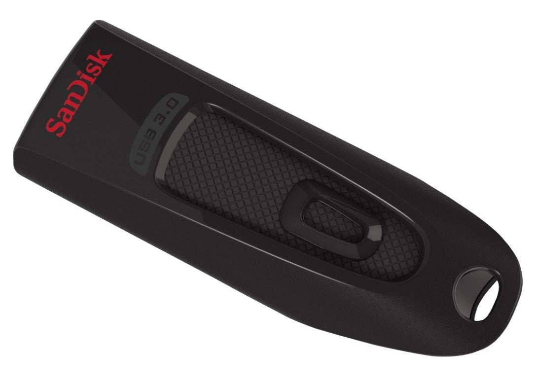 SanDisk Cruzer Ultra SDCZ48-064G-U46 – 64 GB, USB 3.2 Gen 1 (USB 3.0), 100 MB/s, Dia, Schwarz