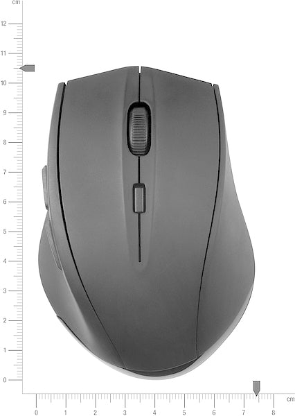 SPEEDLINK CALADO Silent – Maus – Kabellos (2,4 GHz), 1600 DPI, rechts, Schwarz