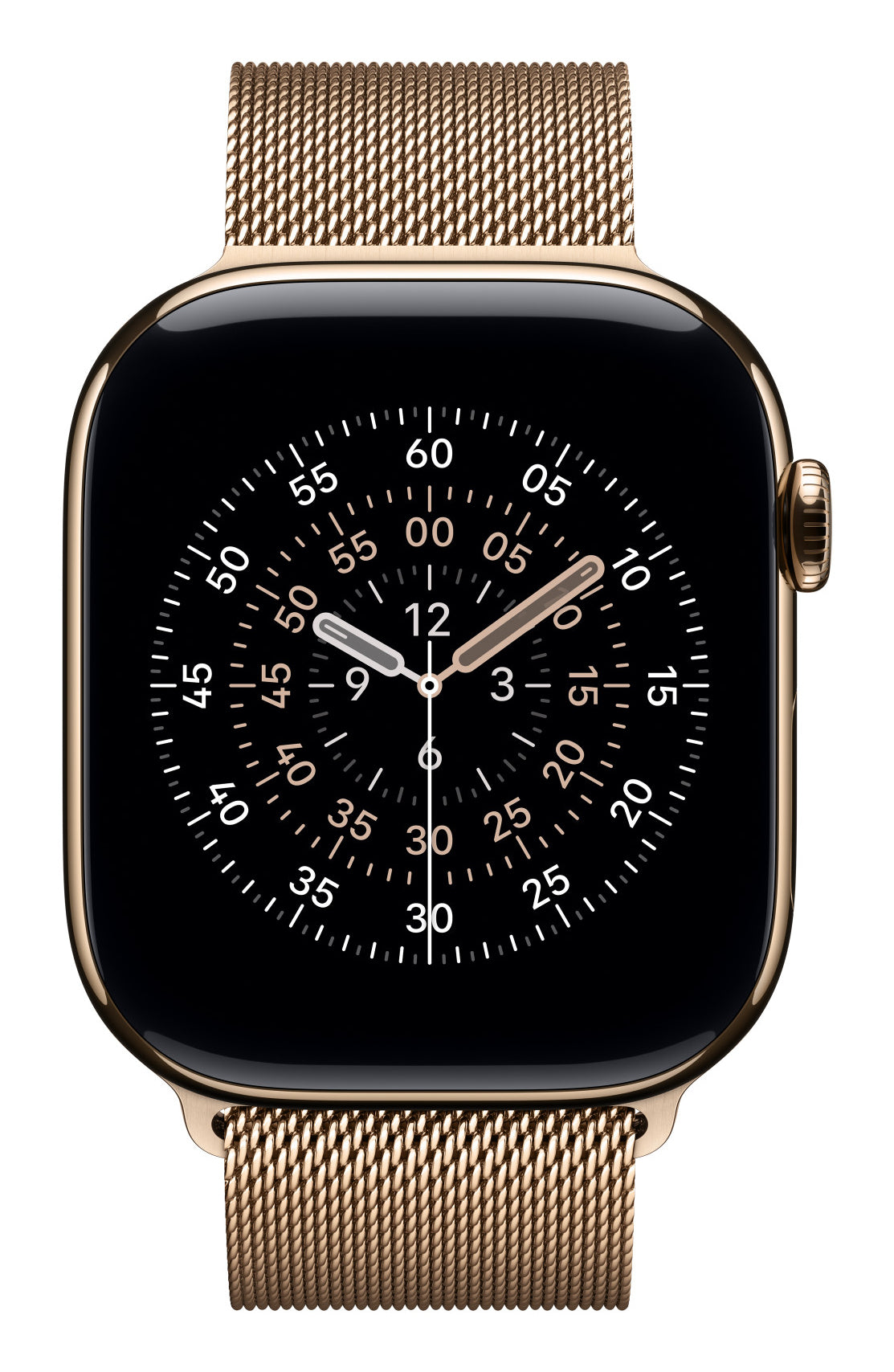 Apple Milanese Loop – Armband – für Apple Watch 46 mm, Gold, S/M