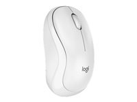 Logitech M240 Silent Maus – kabellos, Bluetooth, Silent-Tasten, Weiss