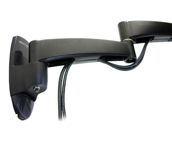 Ergotron 200 Serie Combo Arm – Monitorarm, schwarz strukturiert
