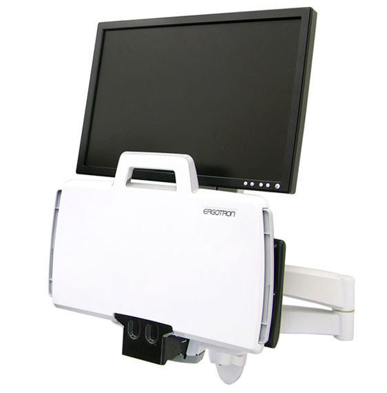 Ergotron 200 Serie Combo Arm – Monitorarm, bis 24", 8,2 kg, weiss
