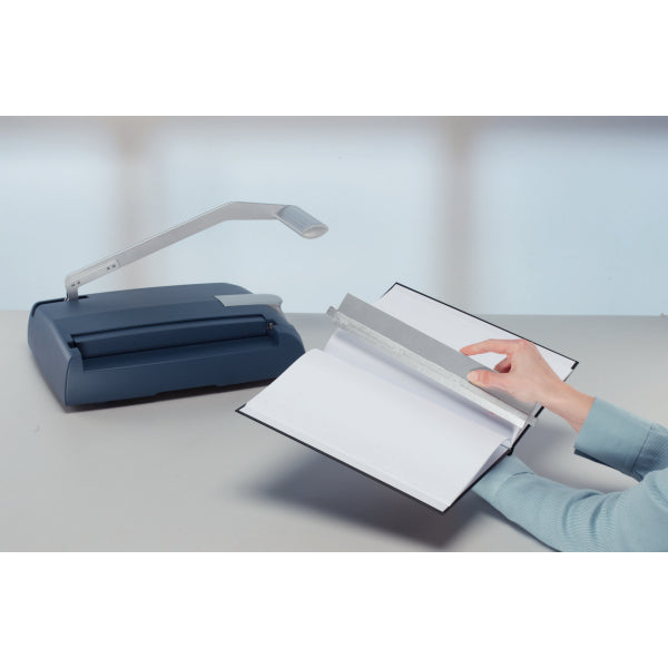 Leitz Ent-Binder – für impressBIND 140 – silber, blau
