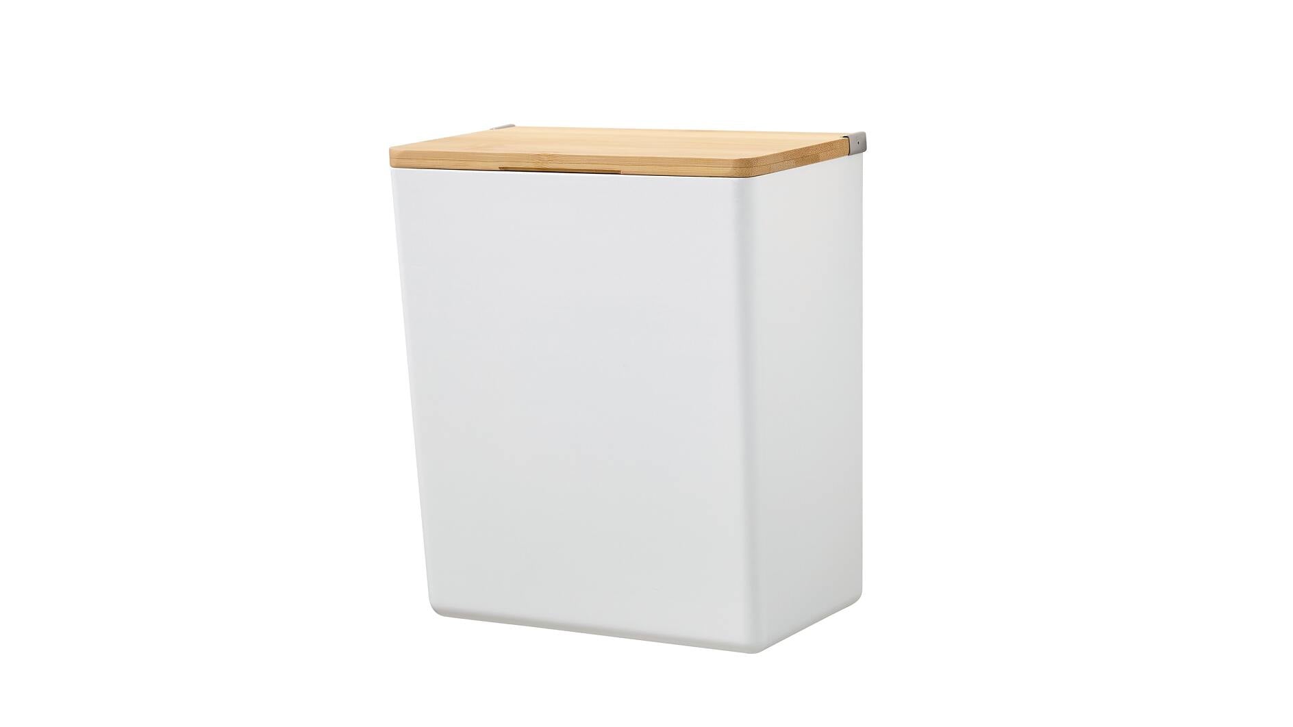 TESA Aufbewahrungsbox BABOO L – 18,2×10,2×21 cm, Kunststoff, Weiss