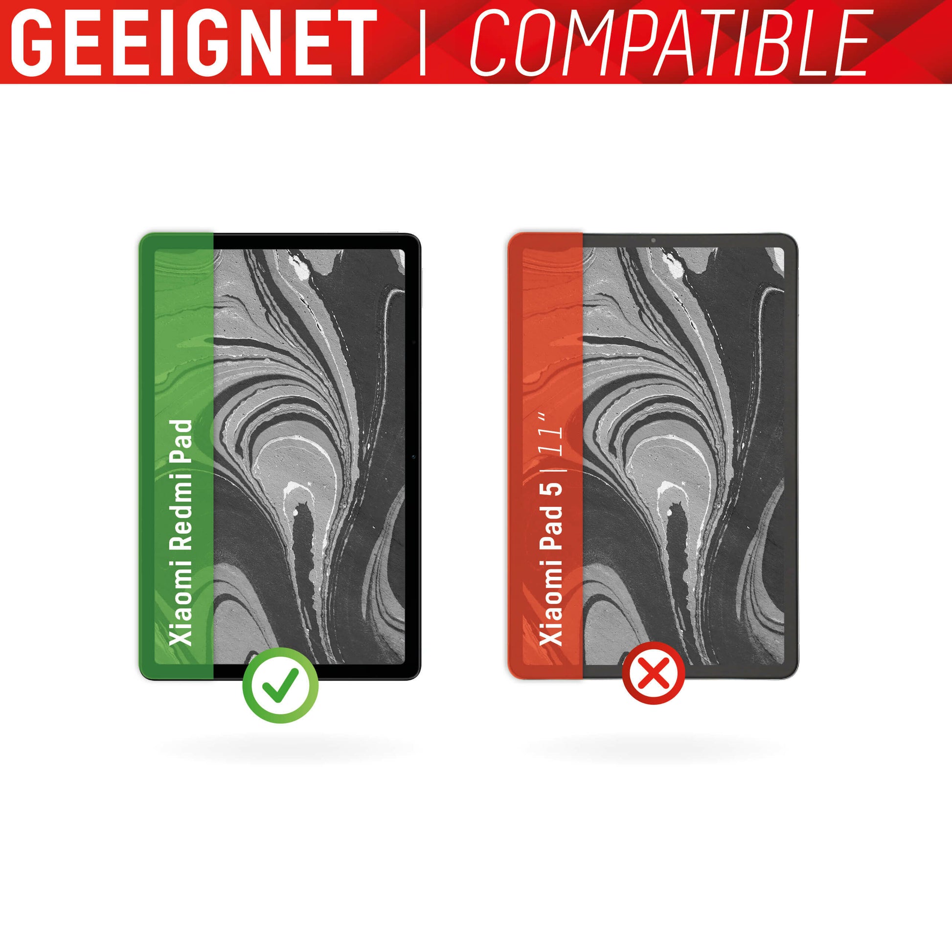 E.V.I. Panzerglas für Xiaomi Redmi Pad 10,6" – 9H, blasenfrei