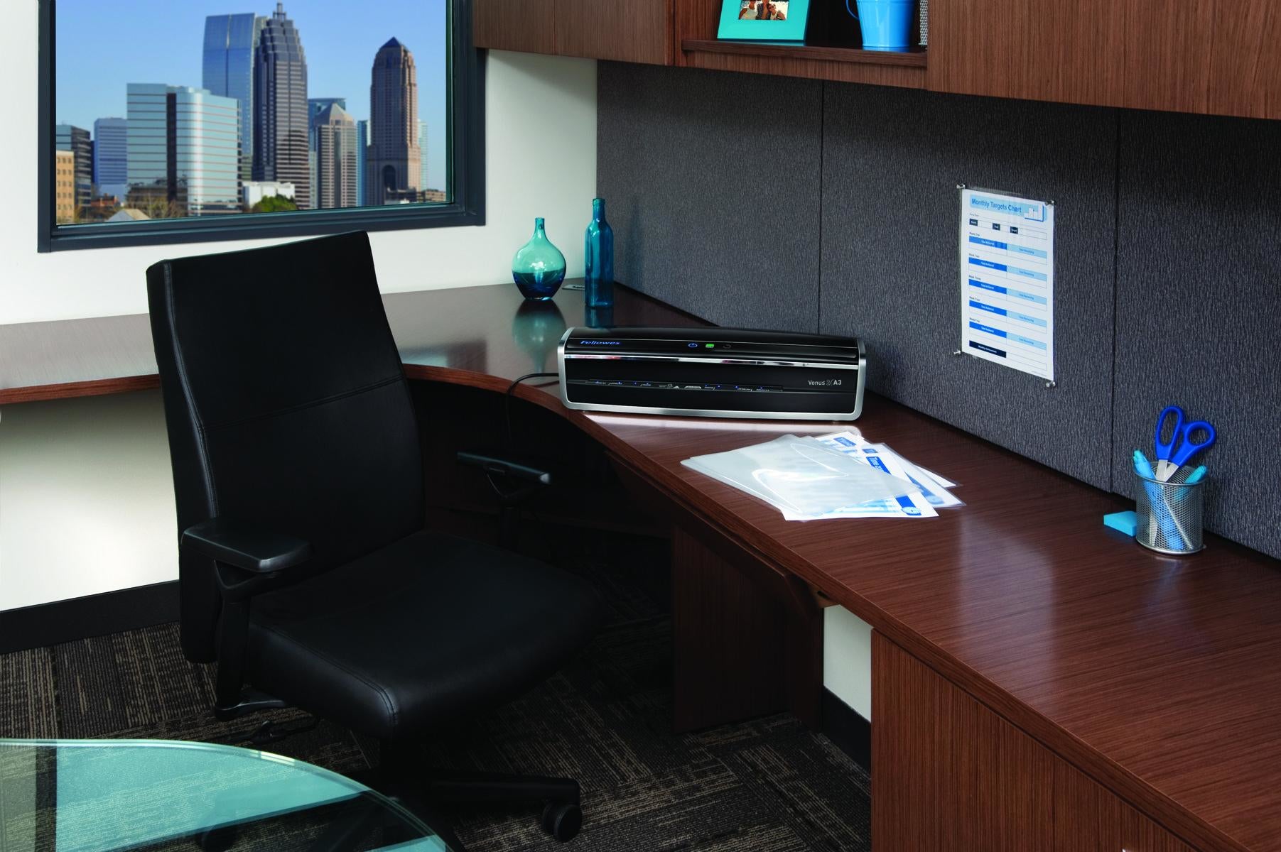 Fellowes Deckblätter A4 – blau, Karton – 100 Stk.