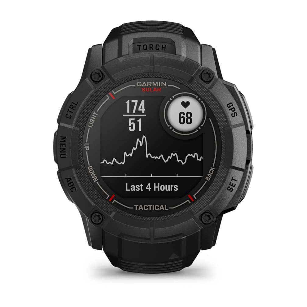 Garmin Instinct 2X Solar Tactical Edition – GPS-Smartwatch – 50 mm, 1,1", GPS, MIP, Power Glass, 10 ATM