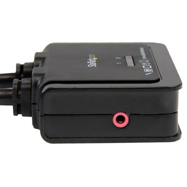 StarTech.com 2-Port HDMI KVM-Switch – 1920 × 1200, Audio, USB (2× an Konsole)