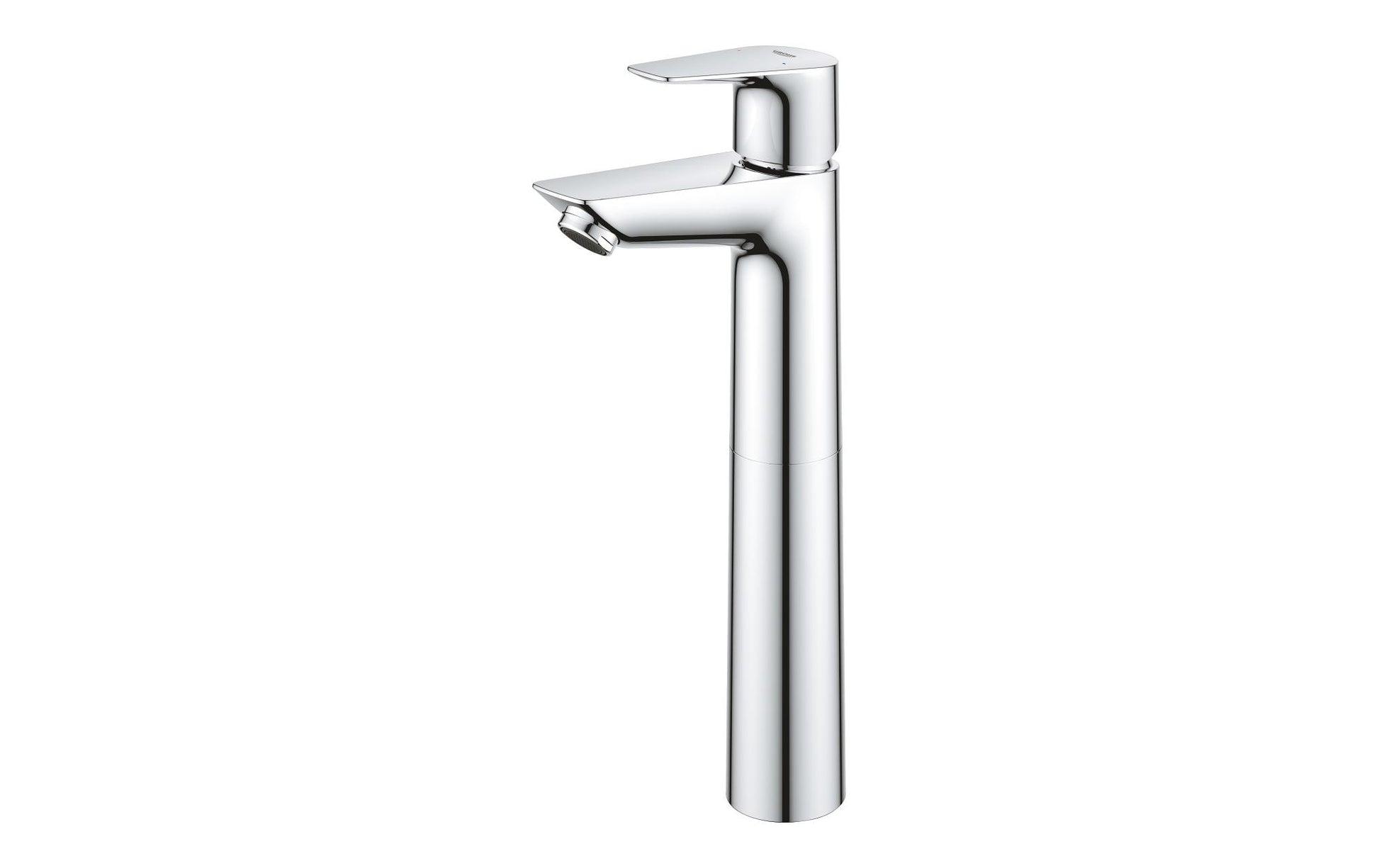 GROHE Start Edge Badebatterie – Einhebelmischer, Metall, Chrom