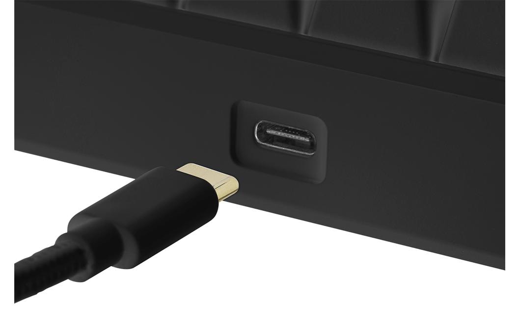 Deltaco Gaming GAM-075-CH – Gaming-Tastatur 60% – Mechanisch – Verkabelt, USB-A – QWERTZ (CH) – RGB