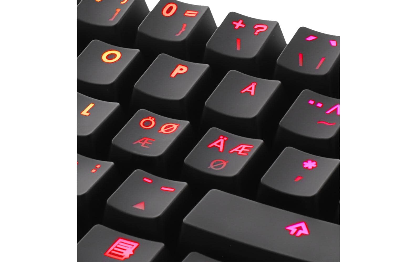 Deltaco Gaming GAM-075-CH – Gaming-Tastatur 60% – Mechanisch – Verkabelt, USB-A – QWERTZ (CH) – RGB