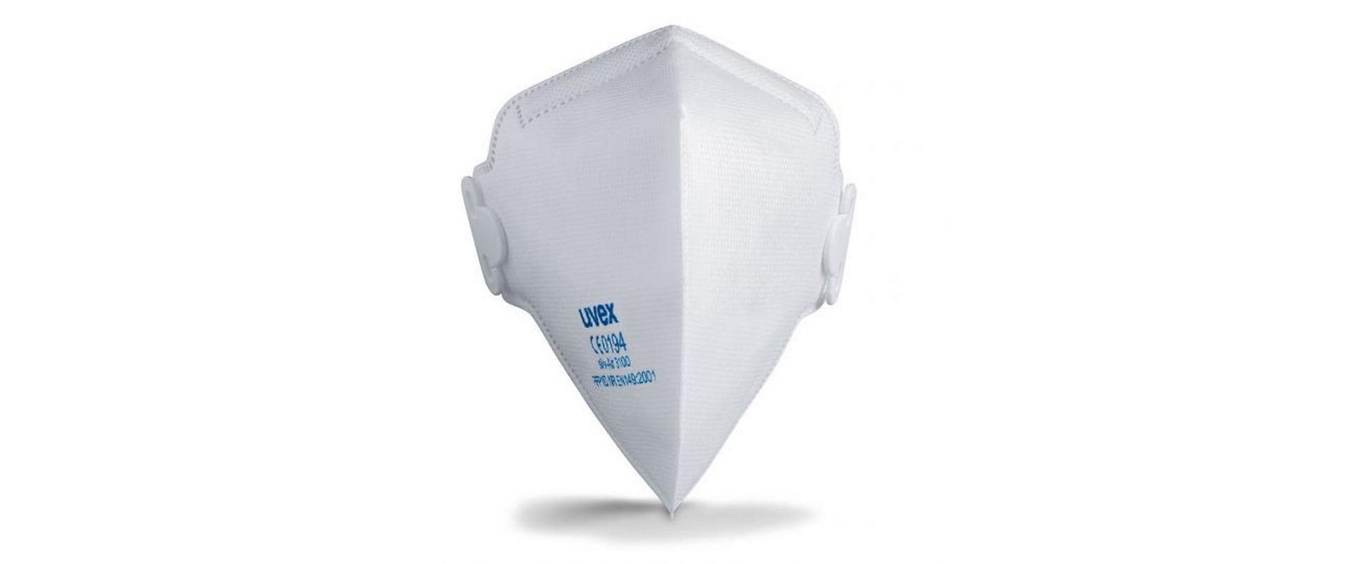 Uvex Einwegmaske silv-Air c 3100 FFP1 Weiss – 30 Stück