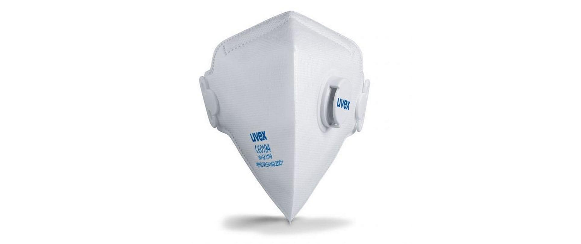 Uvex Einwegmaske silv-Air c 3110 FFP1 Weiss – 15 Stück