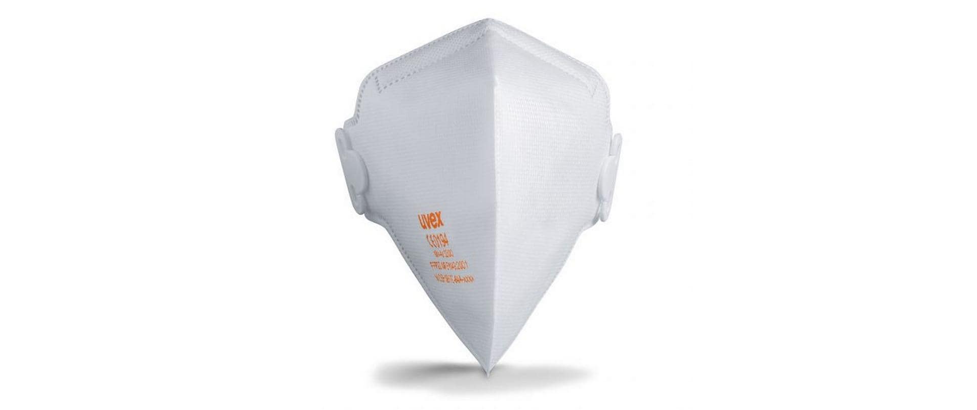 Uvex Atemschutzmaske FFP2 silv-Air c 3200 – Einheitsgrösse – Weiss – 30 Stk.