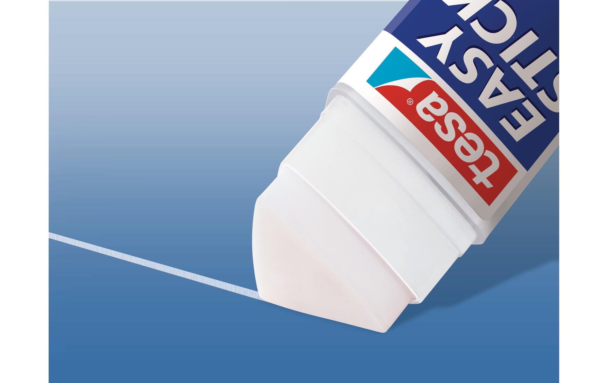 TESA Klebestift – permanent, transparent, lösemittelfrei, 12 g, für Papier, Karton, Fotos u. a.