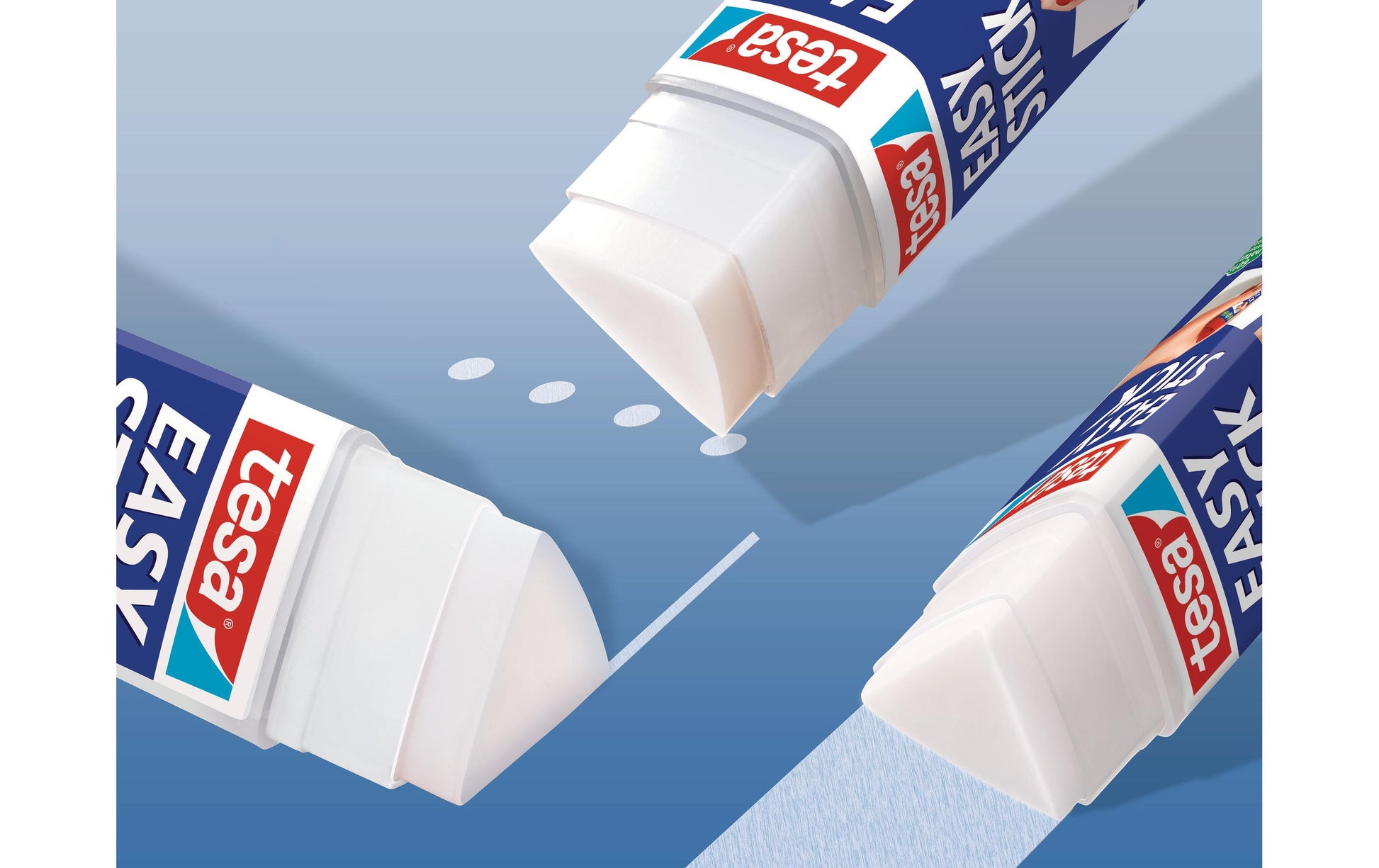 TESA Klebestift – permanent, transparent, lösemittelfrei, 12 g, für Papier, Karton, Fotos u. a.