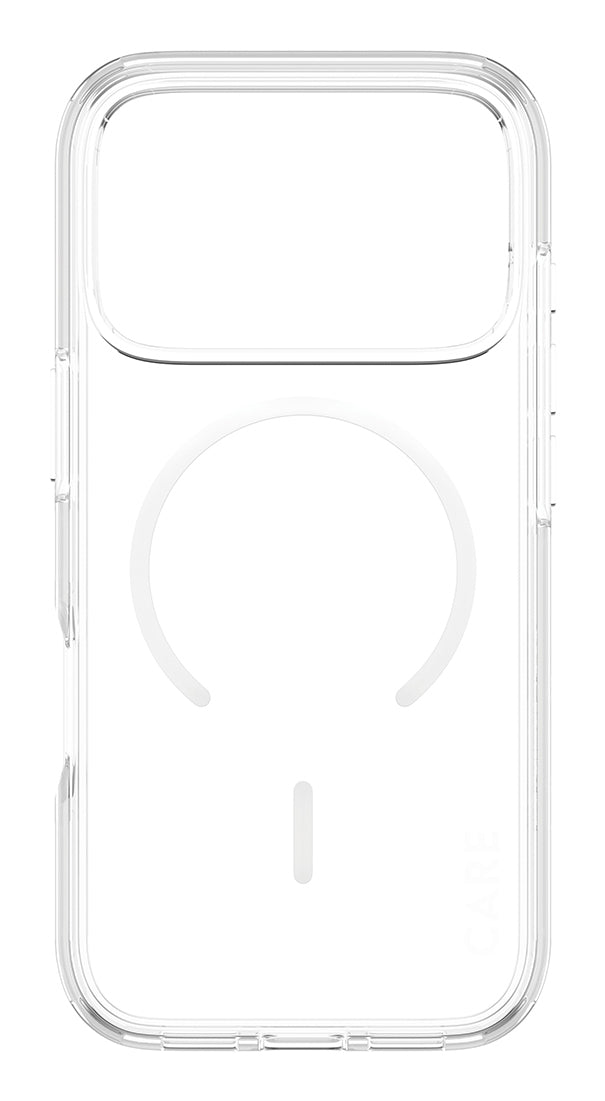 PanzerGlass Backcover – für Apple iPhone 17 Pro – transparent – MagSafe kompatibel