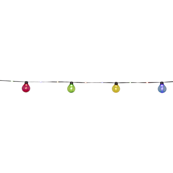 Star Trading Lichterkette Bolla – 5 m – 2 W – Mehrfarbig – IP44 – Netzbetrieb