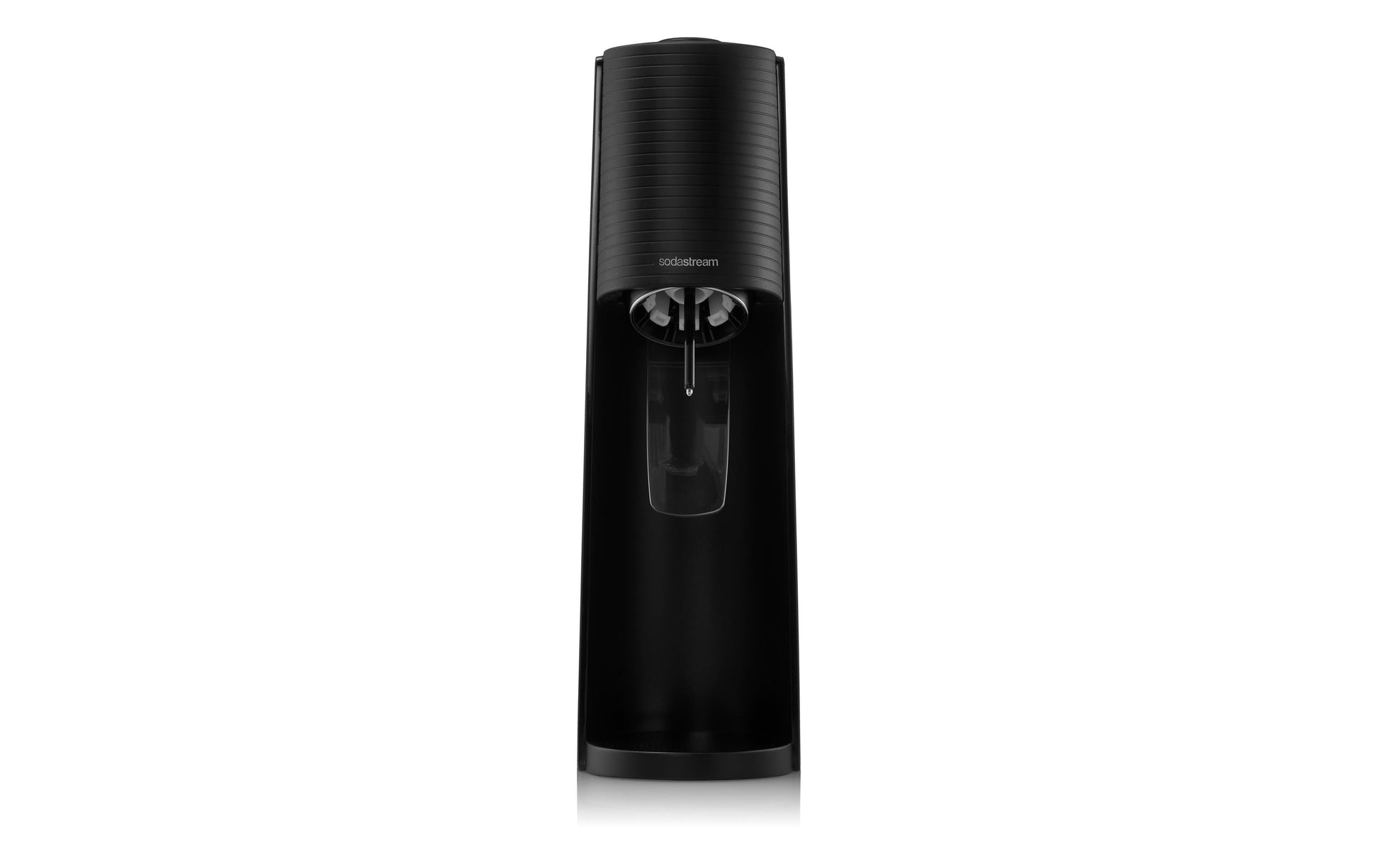 SodaStream Wassersprudler, 1 Flasche (1 l, Kunststoff), 60 l, Schwarz