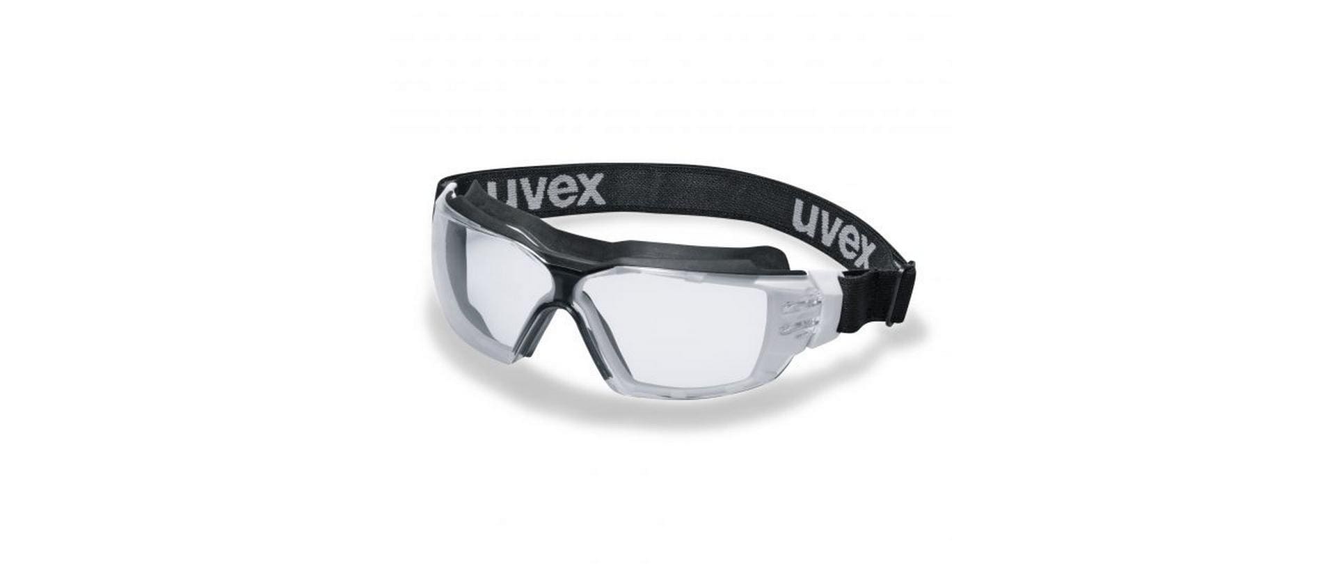 Uvex Vollsichtbrille pheos cx2 – klar, beschlagfrei, kratzfest, UV-Schutz