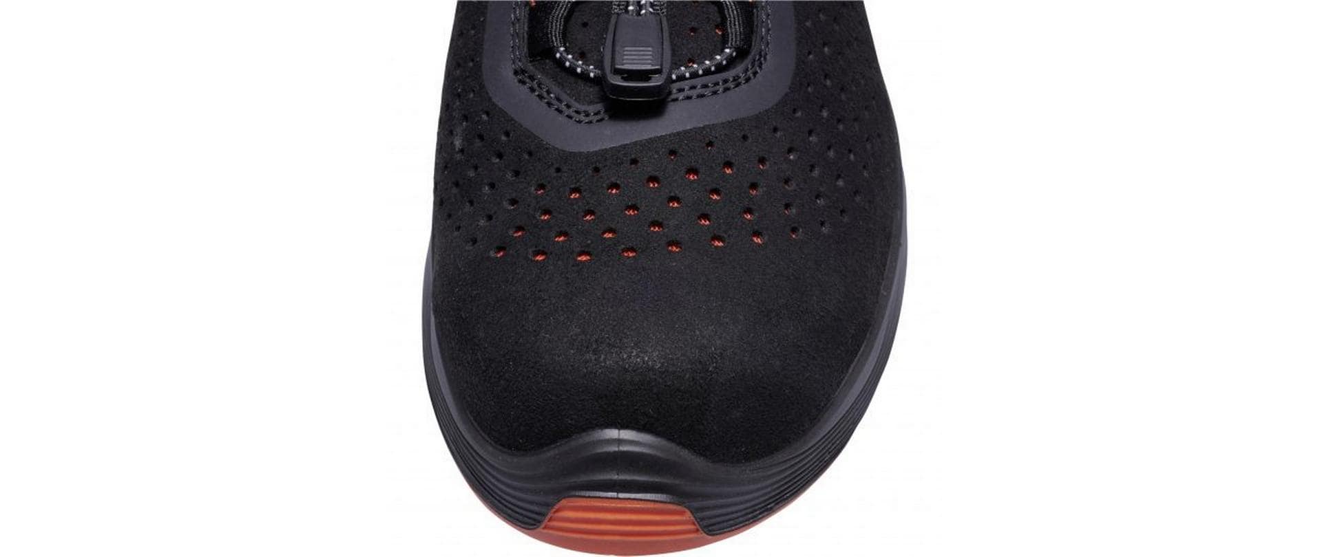 Uvex 1 G2 Sicherheits-Halbschuh S1 SRC – Schwarz/Orange – Grösse 41, Weite 11