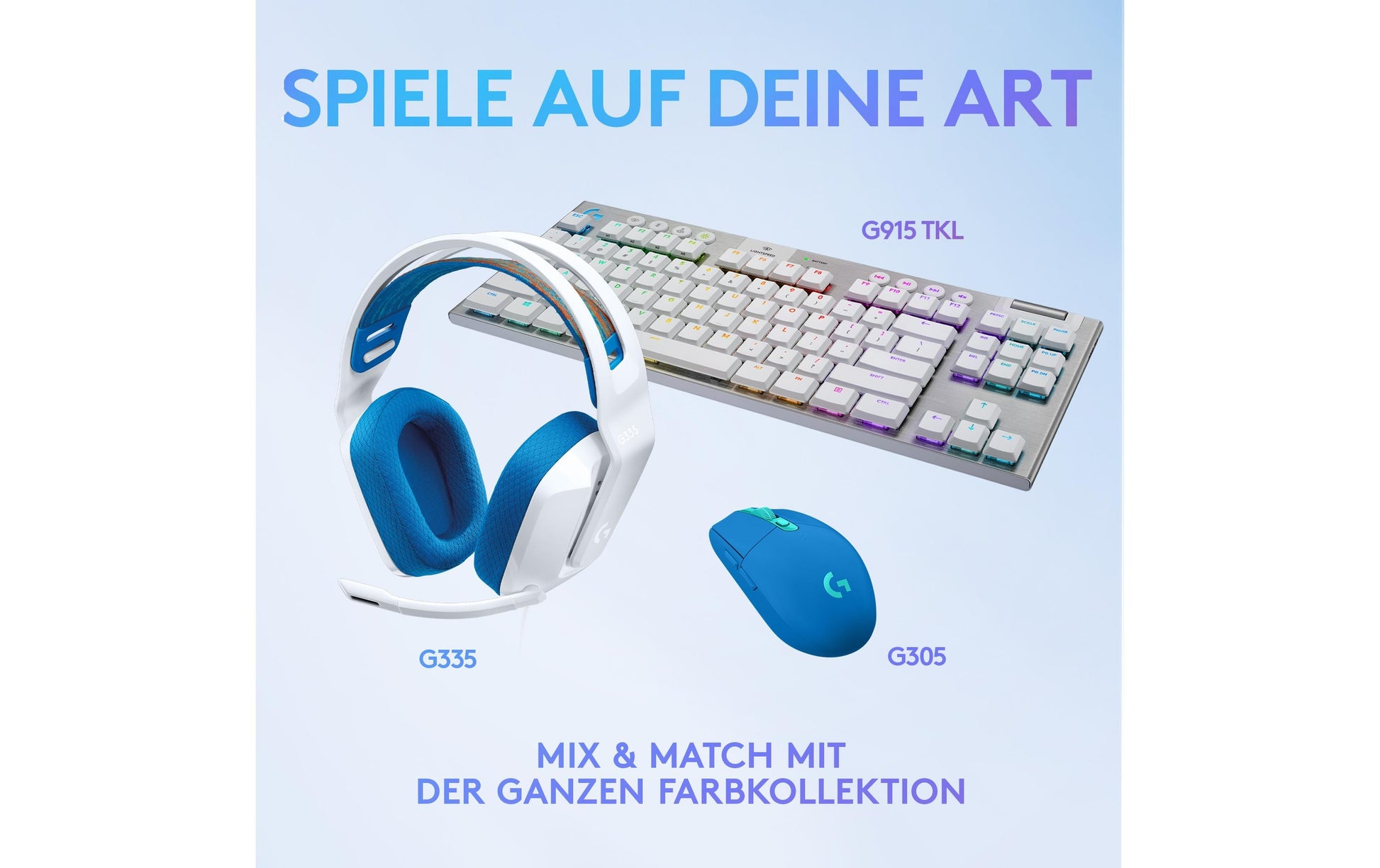 Logitech G G335 Gaming-Headset – Over-Ear, Stereo, Kabelgebunden, 3,5 mm Klinke, Weiss