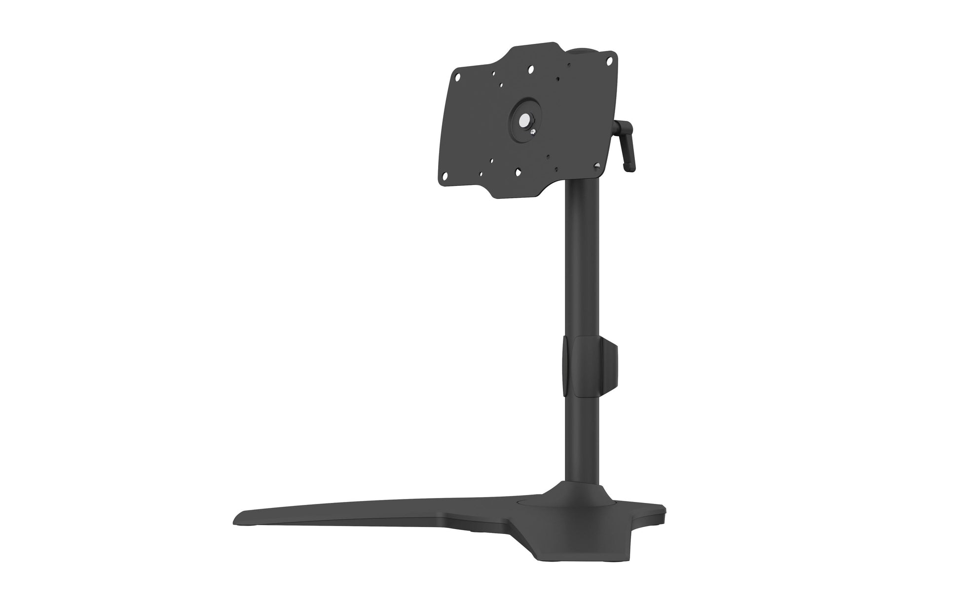 Multibrackets Tischhalterung, 1 Standfuss, bis 32", VESA 100 × 100 mm, 15 kg, drehbar, schwarz