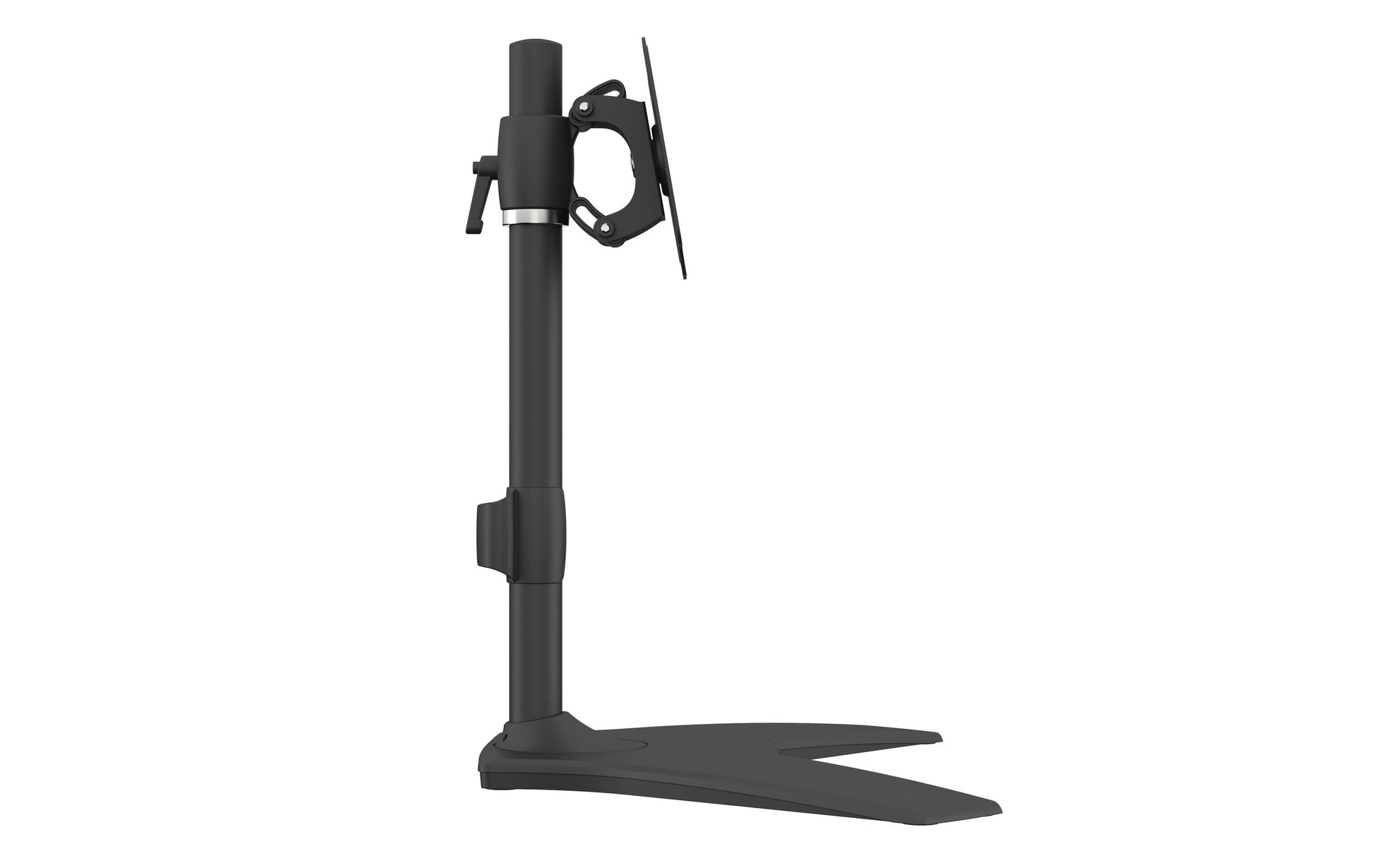 Multibrackets Tischhalterung, 1 Standfuss, bis 32", VESA 100 × 100 mm, 15 kg, drehbar, schwarz