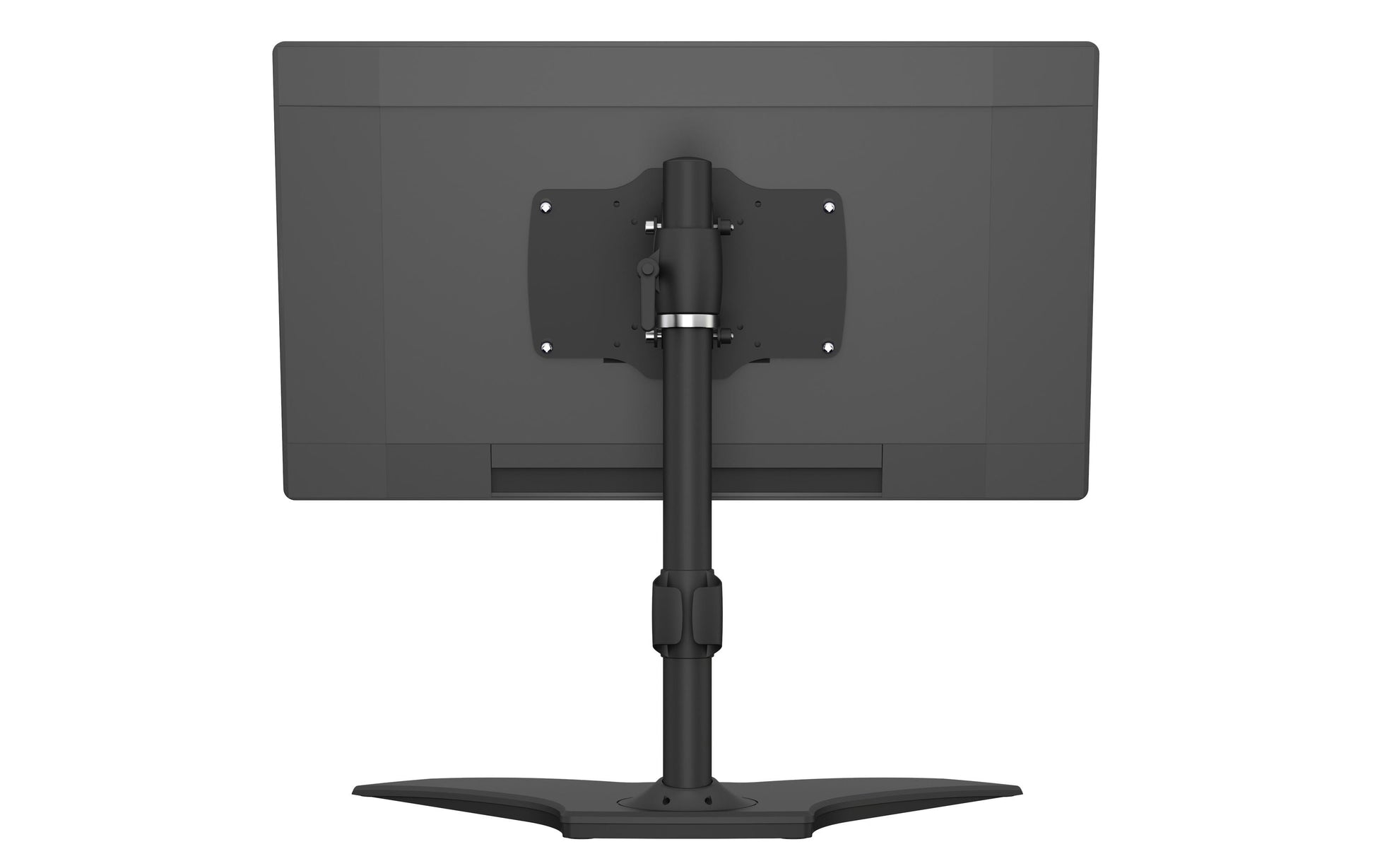Multibrackets Tischhalterung, 1 Standfuss, bis 32", VESA 100 × 100 mm, 15 kg, drehbar, schwarz