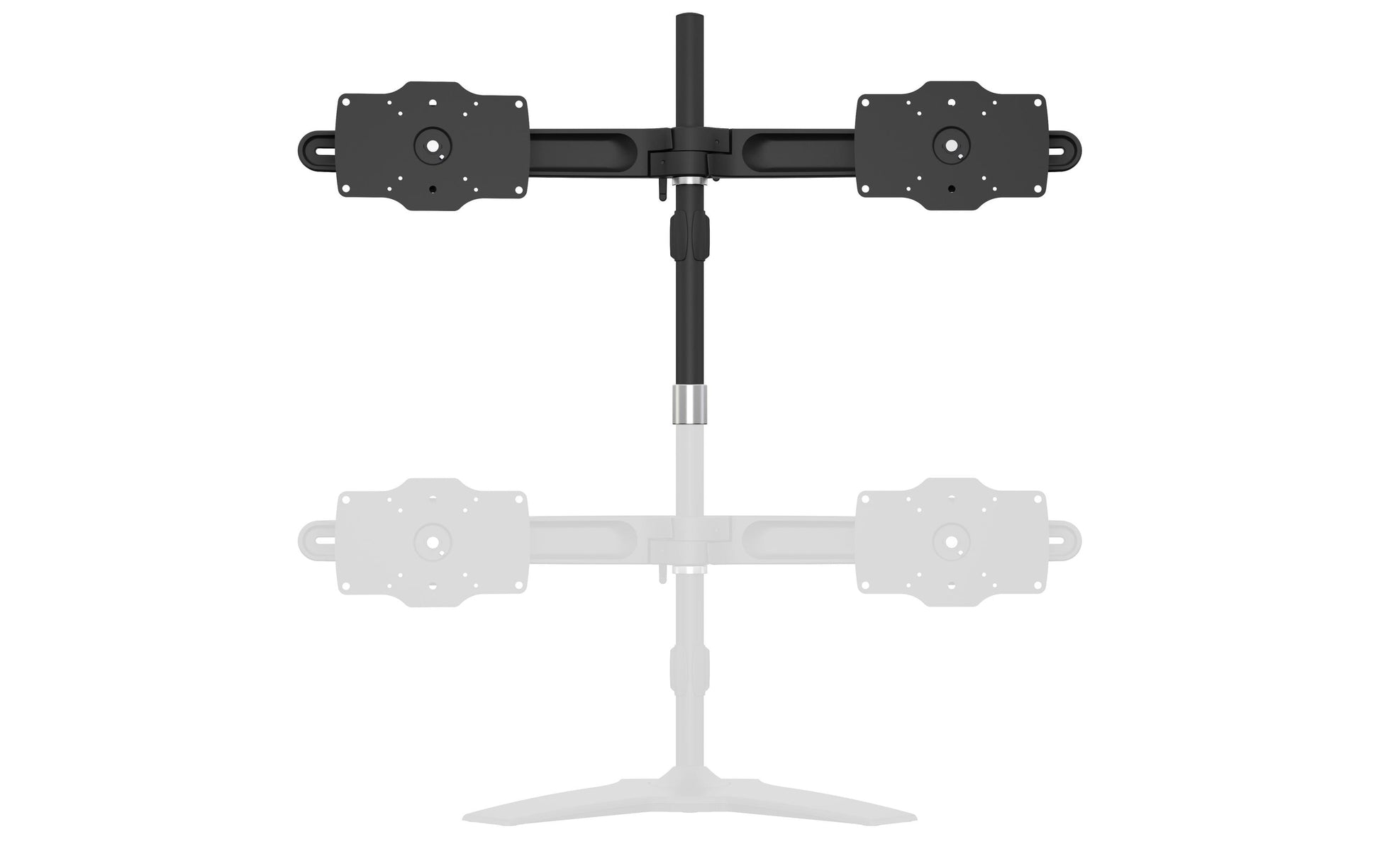 Multibrackets EX – Zubehör: Erweiterungs-Kit – für Tischständer EX, schwarz