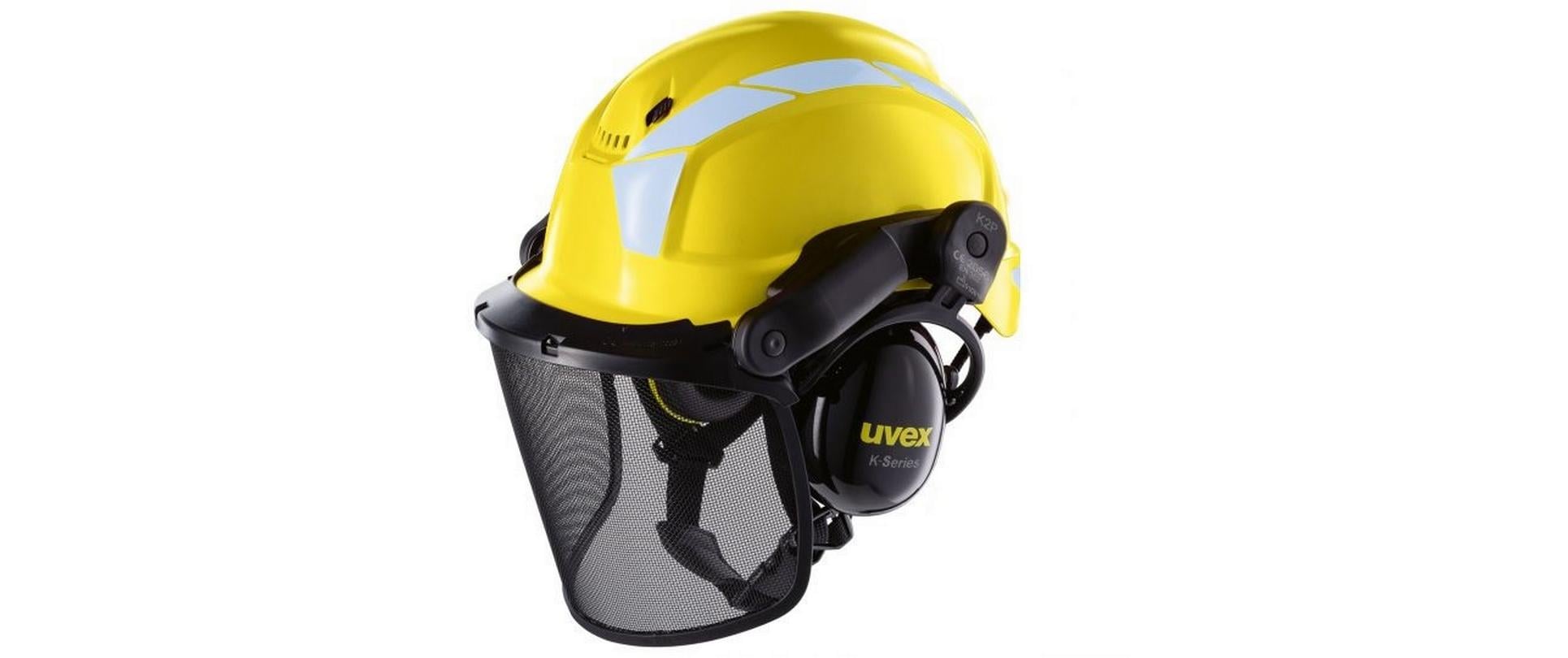 Uvex Schutzhelm – Unisex, Polyethylen (PE), Gelb
