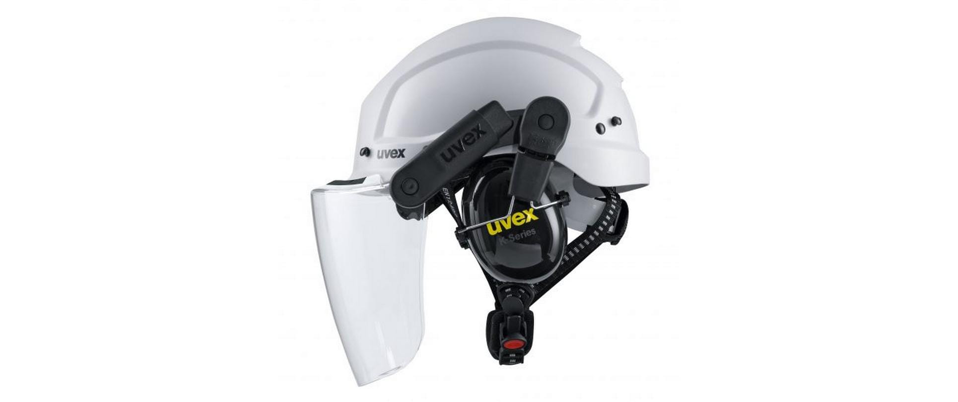 Uvex Schutzhelm pheos alpine – Weiss, 52–61 cm