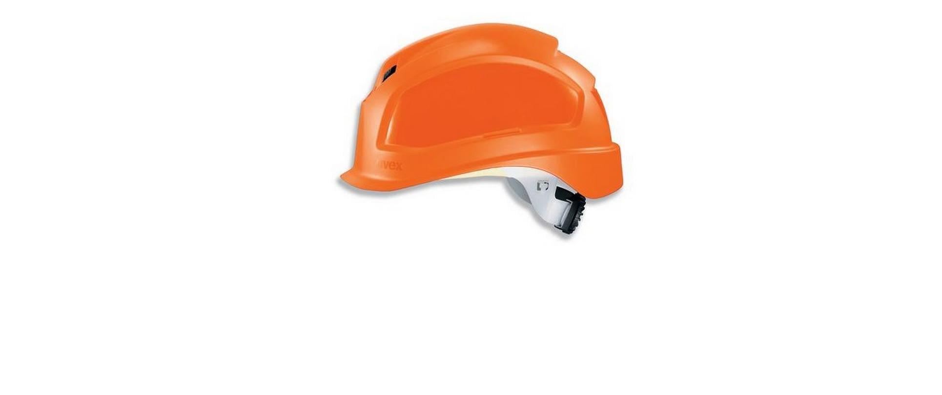 Uvex Schutzhelm pheos B-S-WR – Orange, 52–61 cm, belüftet, EN 397