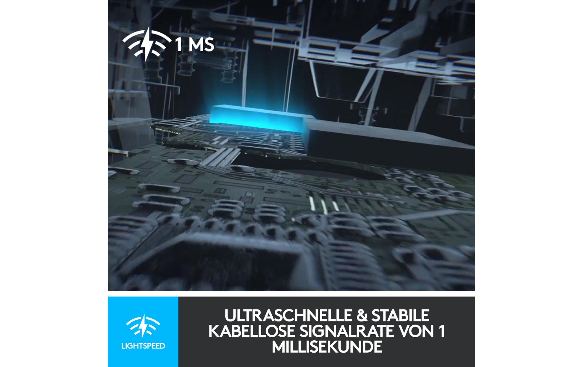 Logitech G G903 LIGHTSPEED – Gaming-Maus – Kabellos (2,4 GHz), 25600 DPI, RGB-Beleuchtung, beidhändig