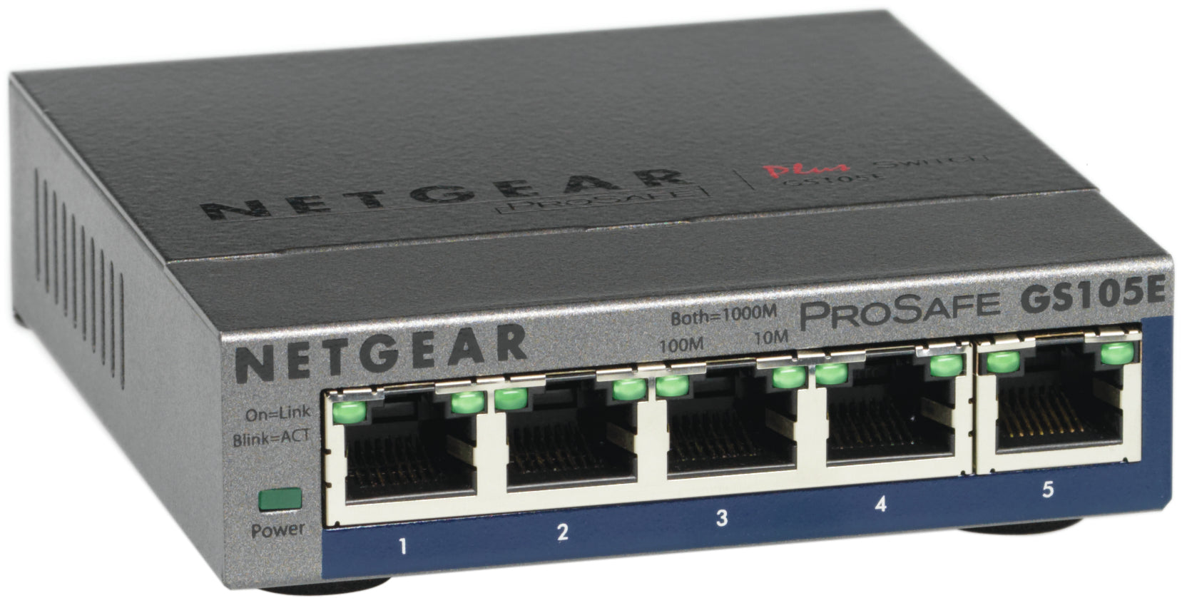 NETGEAR GS105E – Managed Switch – 5×GbE, L2/L3