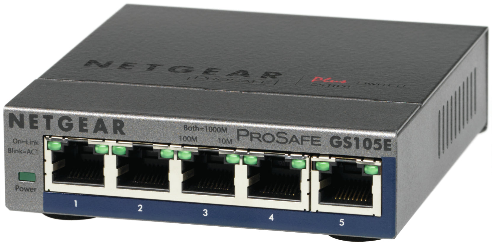 NETGEAR GS105E – Managed Switch – 5×GbE, L2/L3