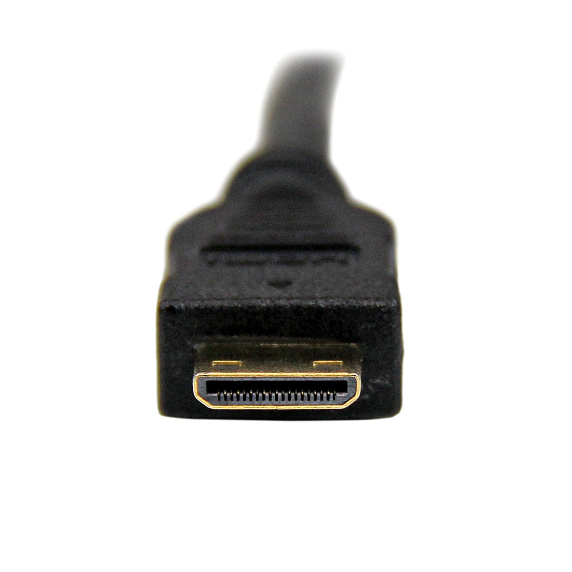 StarTech.com Mini-HDMI-zu-DVI-D-Kabel – 1920 × 1200 @ 60 Hz, 2 m, Schwarz