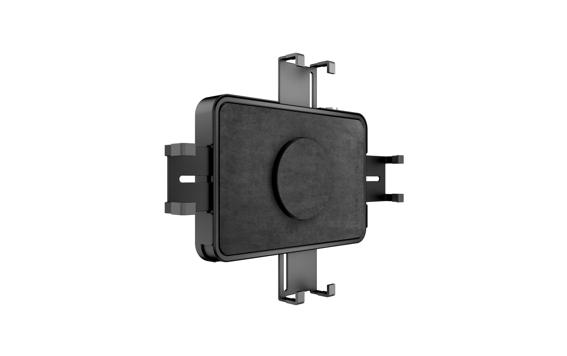 Multibrackets Tablet-Tischhalterung für iPad – bis 13", abschliessbar, VESA 75×75 – Schwarz