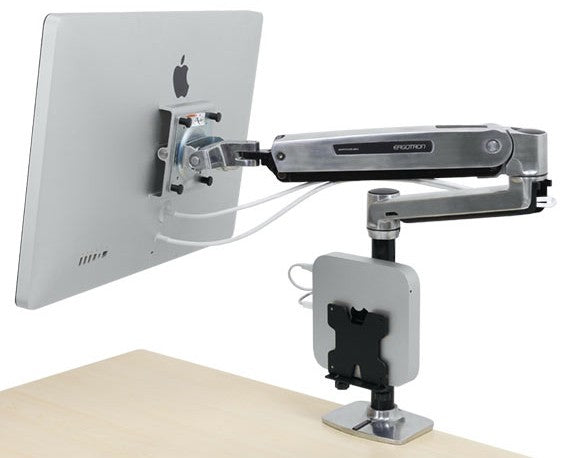 Ergotron LX HD LIFT50 MIS-D/EF – Monitorarm, bis 46", 6,4–13,6 kg, höhenverstellbar