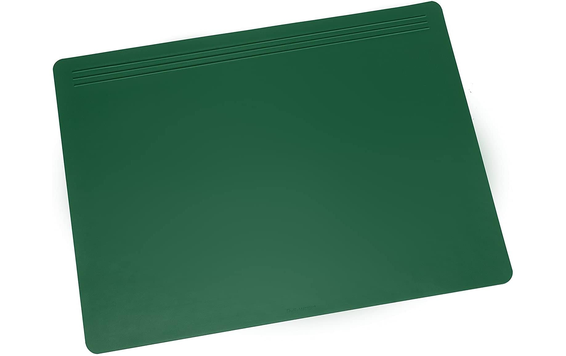 Laufer Läufer – Schreibtischunterlage Matton 32601 – 400 × 600 mm, Kunststoff, Grün