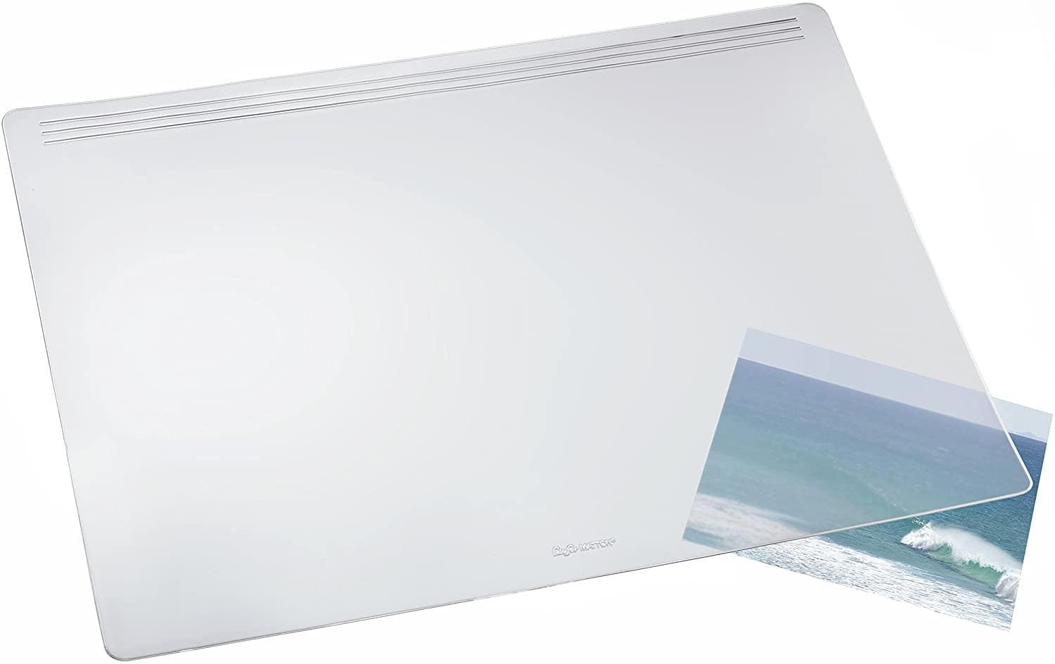 Laufer Läufer – Matton Schreibtischunterlage – 500 × 700 mm, matt, transparent, 1,1 mm
