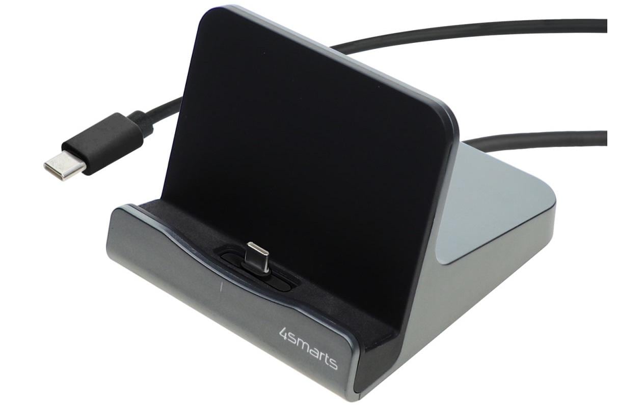 4smarts VoltDock Ladestation – für Smartphones & Tablets – USB-C, bis 60 W PD, Aluminium