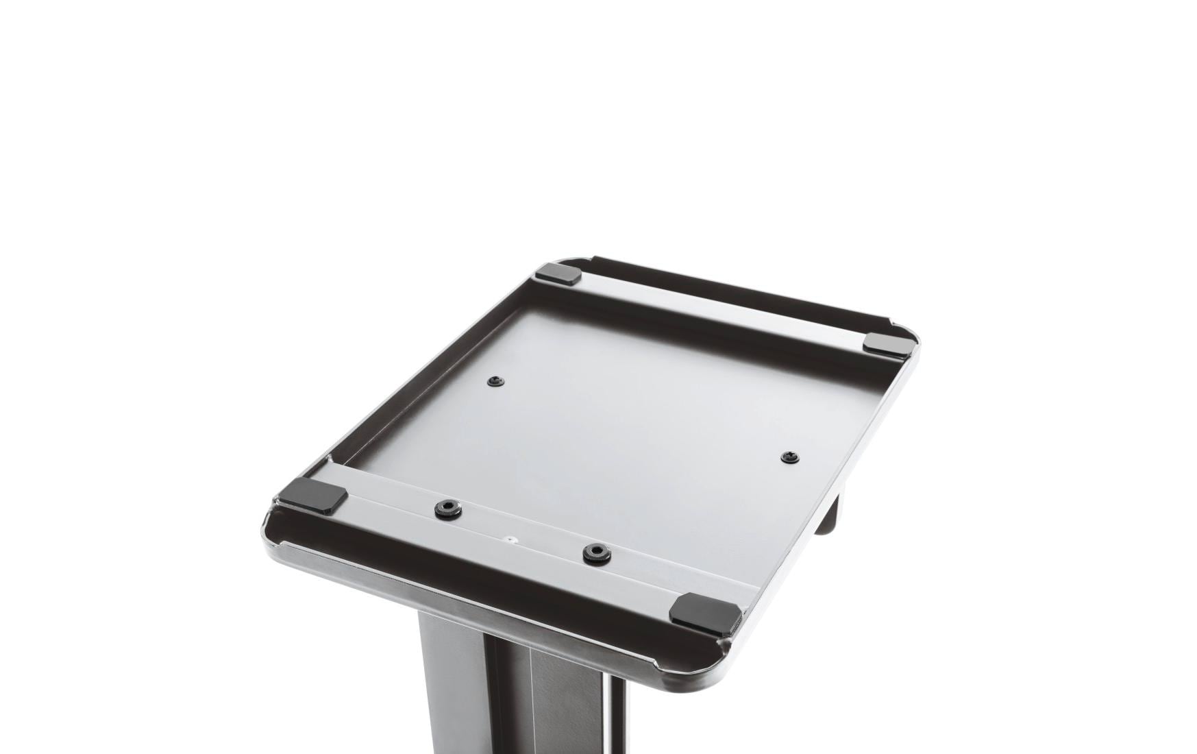 Xavax Zubehörhalter 00110235 – Standfuss – Aluminium, schwarz, für Stabstaubsauger – 22,0 × 29,5 × 128,0 cm