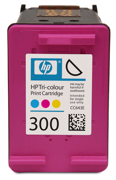 HP 300 Tri-colour – Original Druckerpatrone, Cyan, Magenta, Gelb