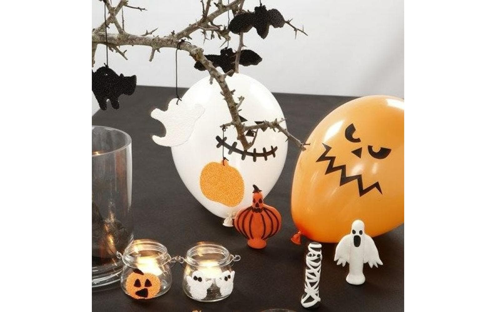 Creativ Company Windlicht – Glas, transparent – Ø 7,5 × 6,5 cm – 12-teilig