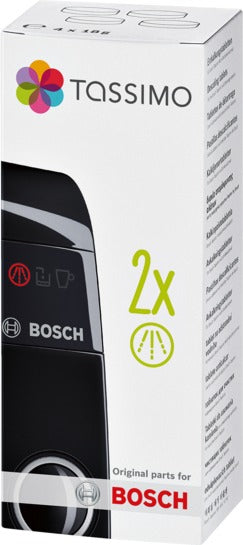 Bosch TASSIMO TCZ6004 Entkalker für Kaffeemaschinen – 4 Tabs