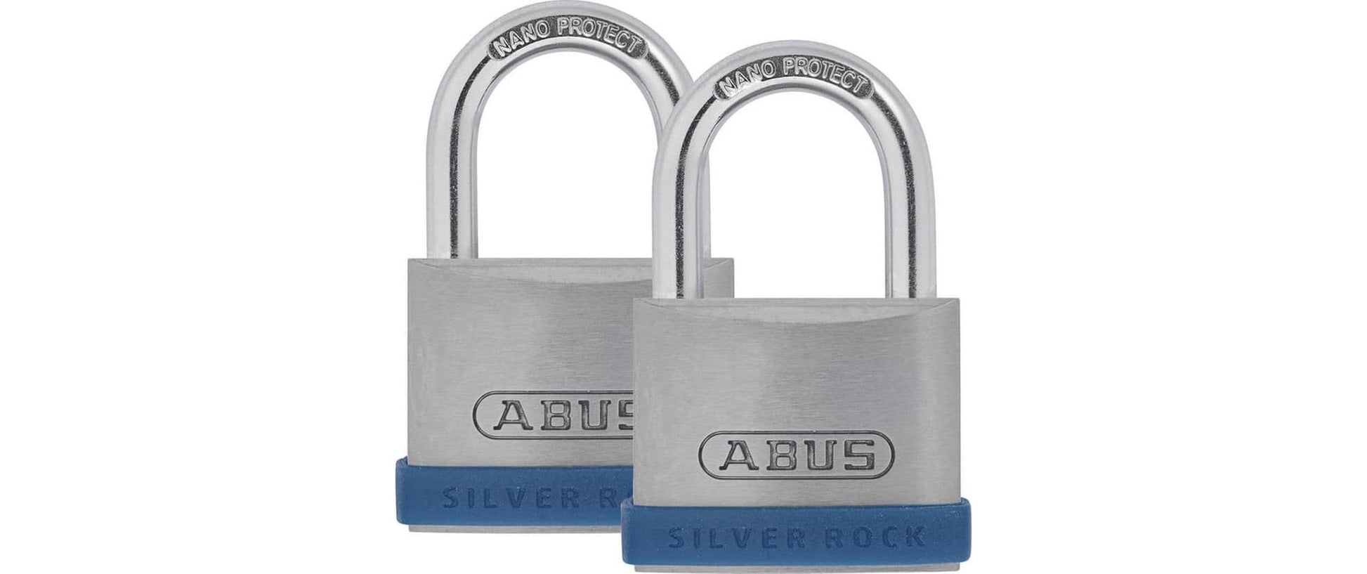 ABUS 5/40 Mechanisches Vorhängeschloss – Zink, Bügel 25×22 mm, Ø6,5 mm, Sicherheitsstufe 5, Aussen, Silber