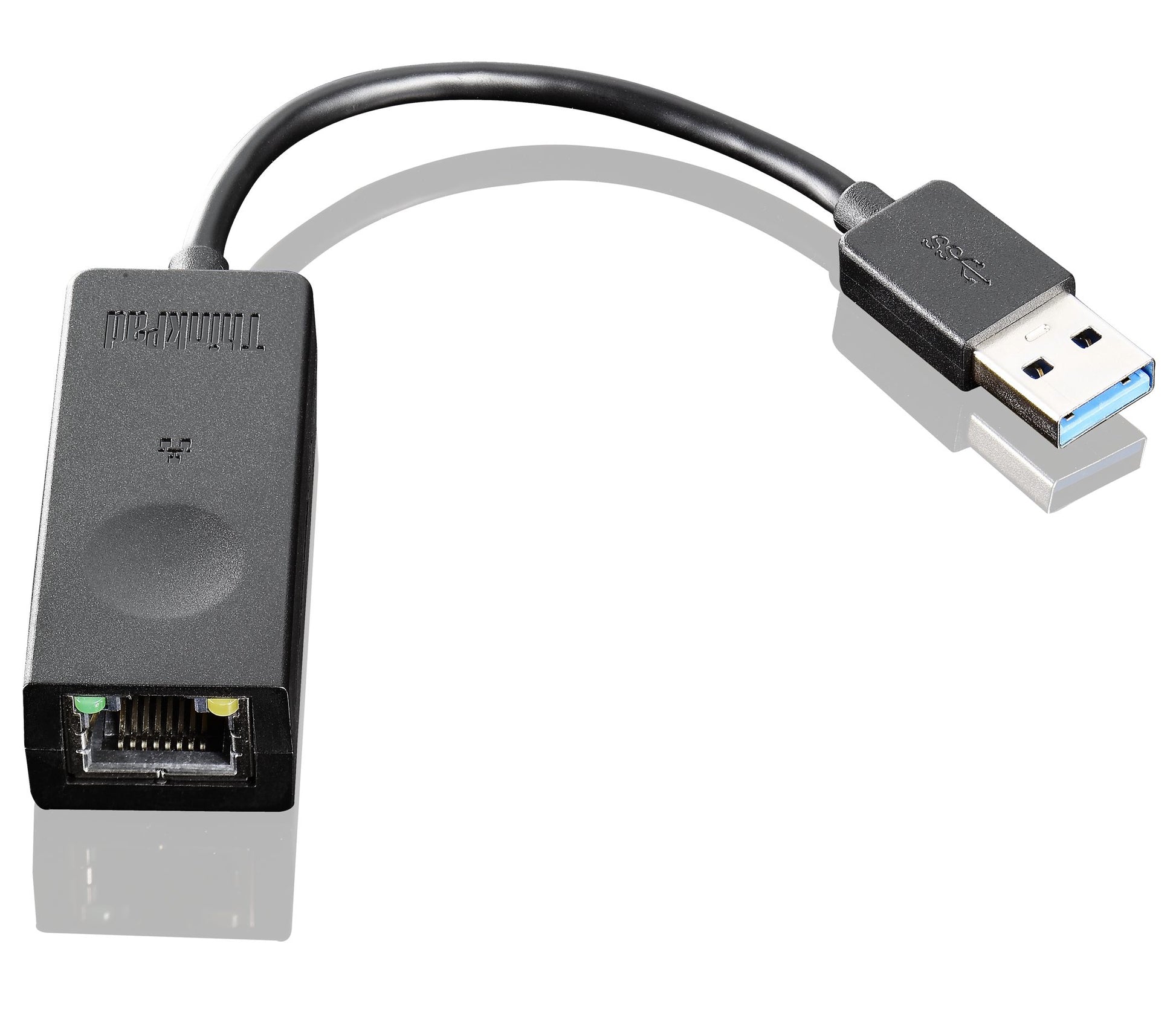 Lenovo Netzwerkadapter USB zu RJ-45 – 1 Gbit/s – USB 3.2 Gen 1 (5 Gbit/s) – Schwarz